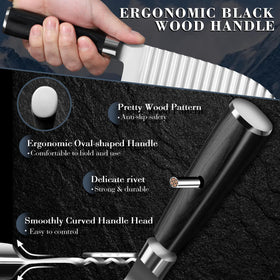 Stunning packaging for the Dragon Creek Crinkle Cutter Knife.