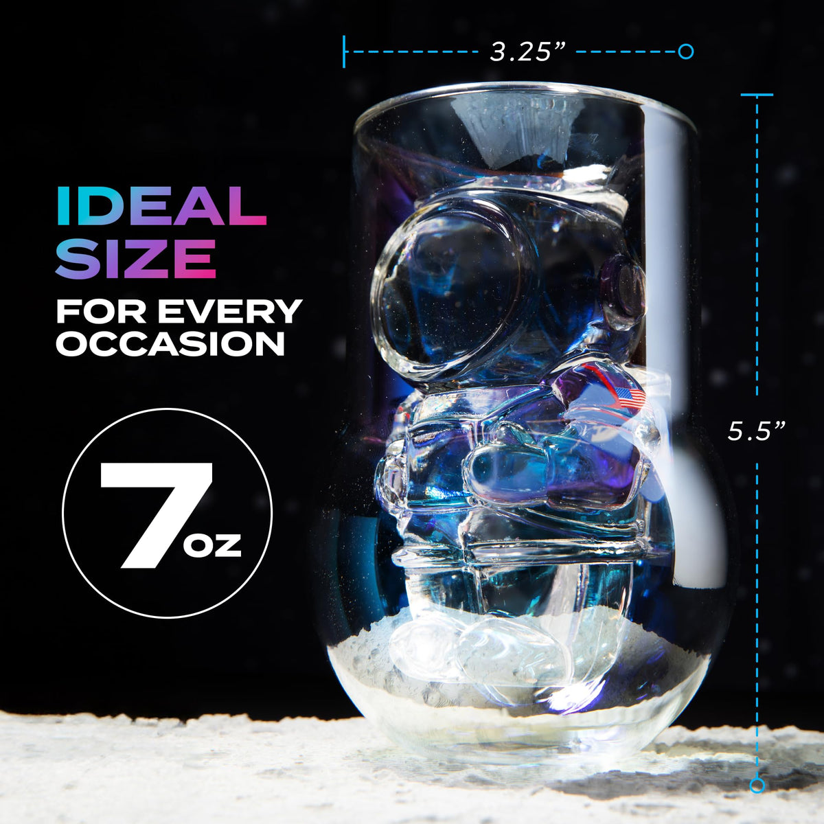 Dragon Glassware double-wall insulated glasses keep beverages at the right temperature