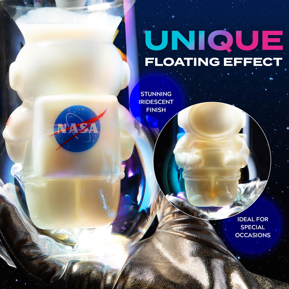 Dragon Glassware iridescent glow adds a premium look to drinks