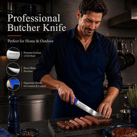 Dragon Riot 6-inch skinning knife with balanced control.