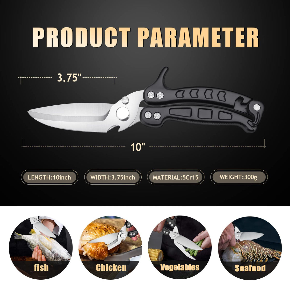 DRAGON RIOT ergonomic handles provide comfortable grip during use.