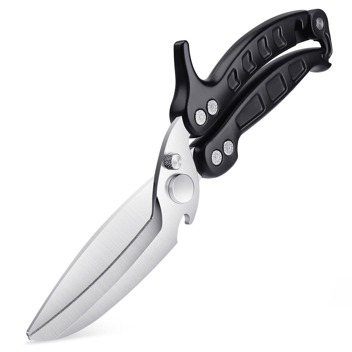 DRAGON RIOT heavy-duty poultry shears main blade for tough cuts.