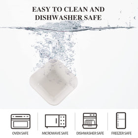 DRAONGYE stackable dip bowls save space in cabinets.