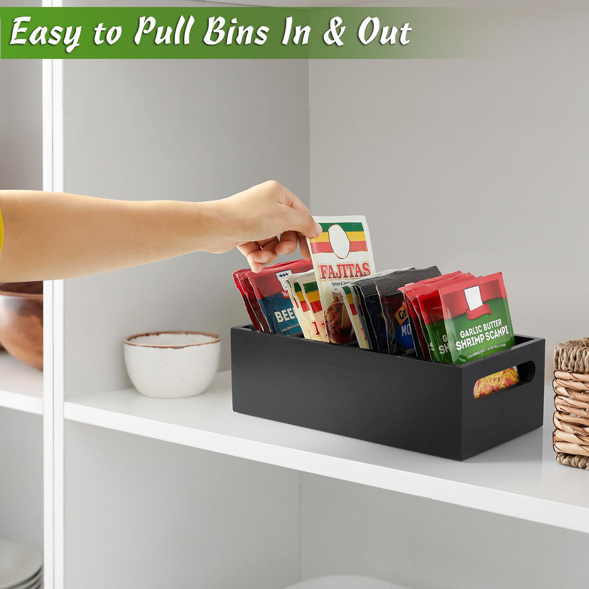 DraStar removable dividers bin demonstrates customizable slot sizes for versatility.