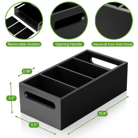 DraStar seasoning packet organizer showing built-in handles for easy access.