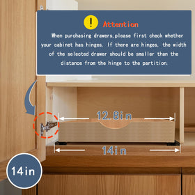 Draworia kitchen installation demo illustrates 3-minute install with snap-on drawers