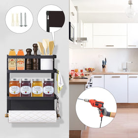 Dr.BeTree adjustable magnetic mount expands cabinet space.