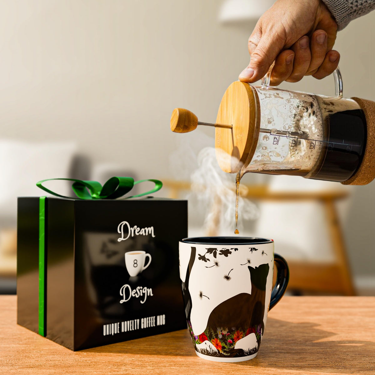 Dream 8 Design durable ceramic mug built for daily use.