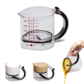 Dreamfarm Big Upcup adjustable base for precise portions and reduced waste.