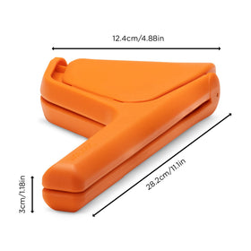 Dreamfarm Fluicer with ergonomic handle pivot for easier squeezing.