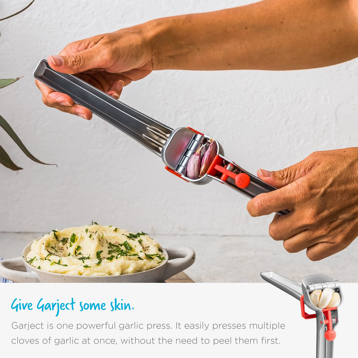 Dreamfarm Garject is dishwasher safe for easy cleanup after cooking.