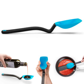Dreamfarm Supoon blue utensil adds style and practicality to the kitchen.