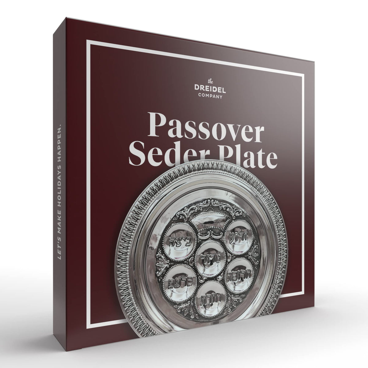 Radiant silver kaarah by The Dreidel Company adds timeless shine to celebrations.