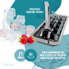 Dreiklang be smart food-safe ice tray ideal for baby food and smoothies