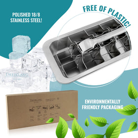Dreiklang be smart plastic-free ice tray with eco-friendly packaging