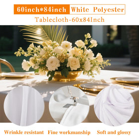 DRESSMAKER tablecloth provides scratch-proof protection for busy party tables.