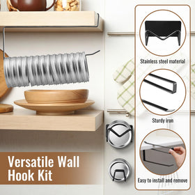 Dreyoo draining rack keeps kitchen surfaces dry