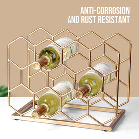 Drincarier kitchen counter wine rack fits compact spaces