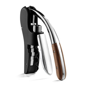 Drincarier self-pulling opener enables fast, clean cork removal.