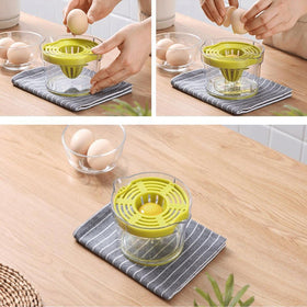 Drizom kitchen tool includes built-in grater for garlic and ginger.