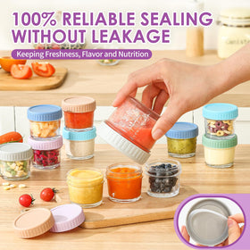 DRKIO airtight silicone seal keeps meals fresh on the go
