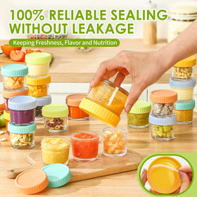 DRKIO leak-proof airtight seal keeps meals fresh during transport