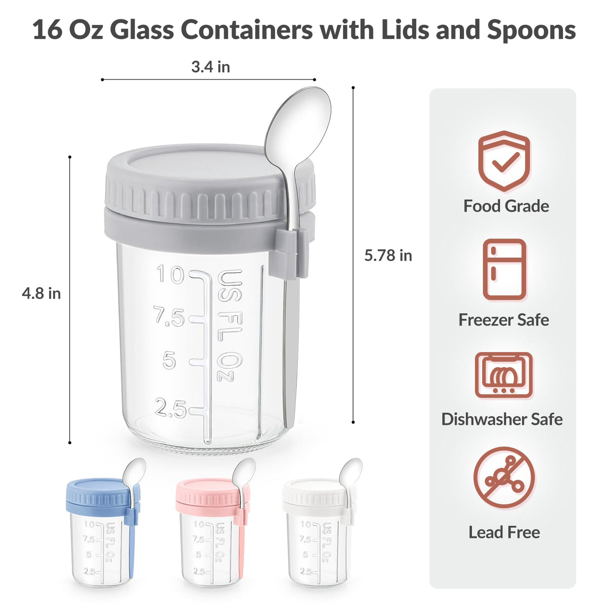 DRKIO leak-proof lid seals contents during travel