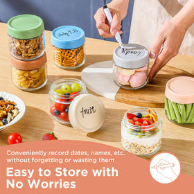 DRKIO recessed-top stackable design saves space on shelves