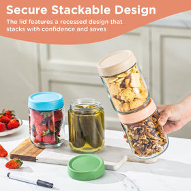 DRKIO textured lid grip for secure opening.