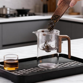 DRNKNSTX Enchanted Tea Pot easy clean three piece design for long lasting use.