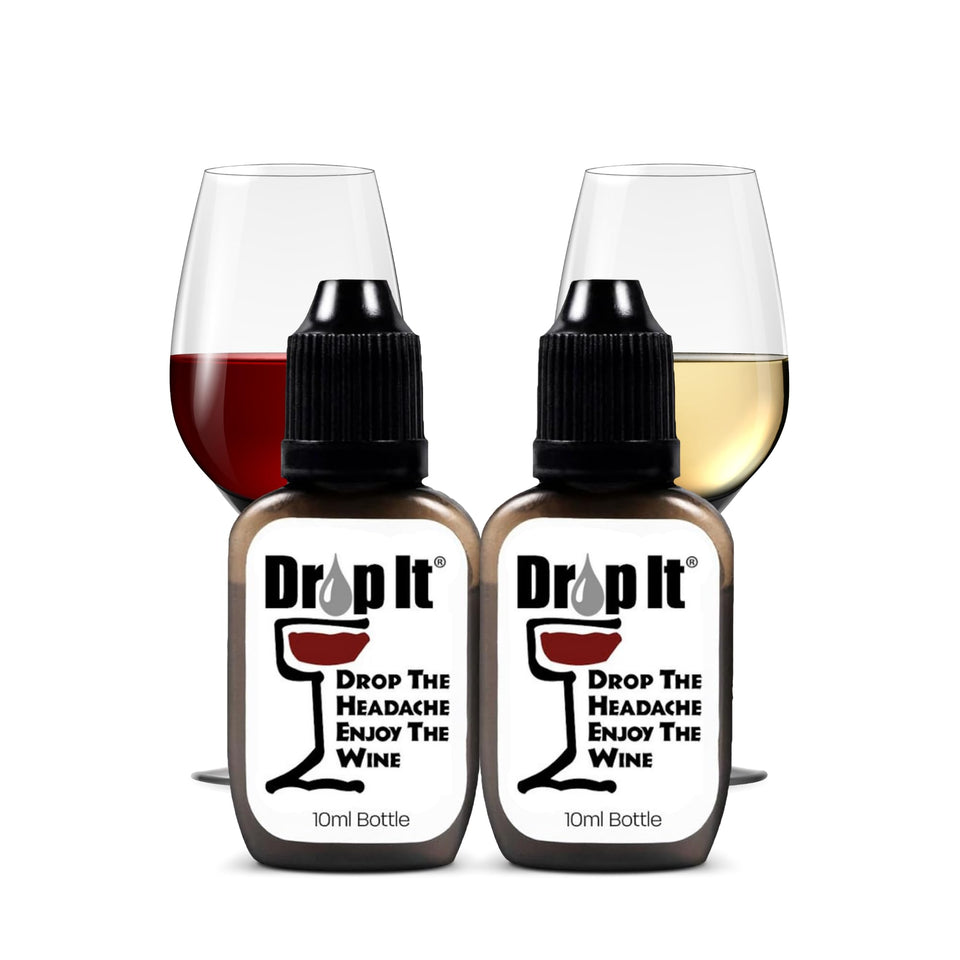 Drop It Wine Drops Original 10ml bottle, portable and easy to use.