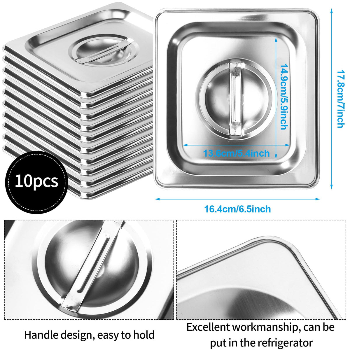 Droutti stainless steel pan cover offers durable performance in busy kitchens