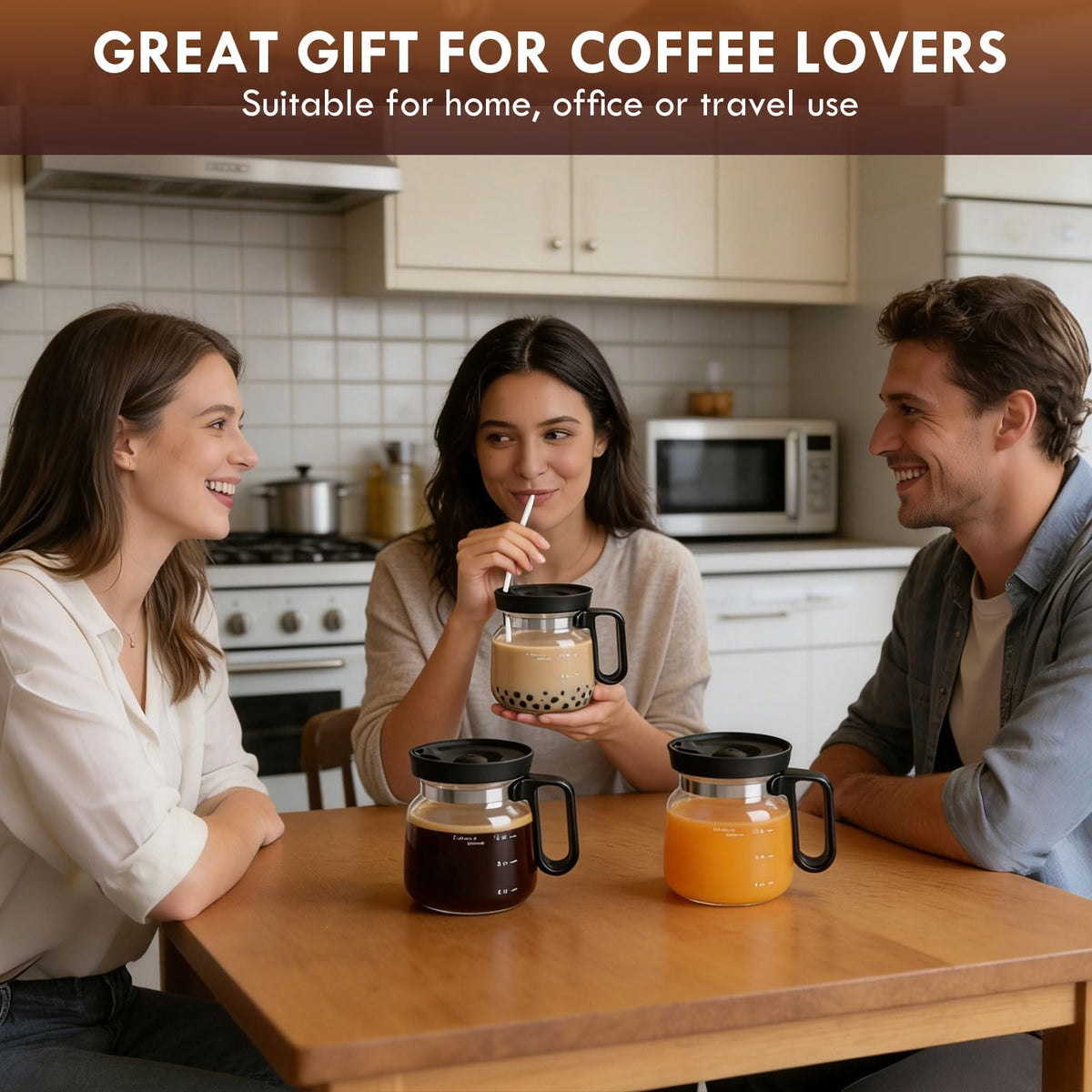 DRVLET compact pot-style mug ideal for hot or cold drinks