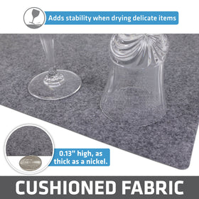 Drymate Premium Shelf Liner is machine washable for easy cleaning
