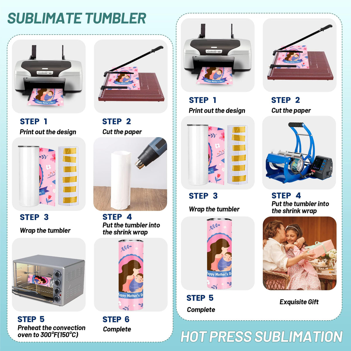 Durable sublimation coating supports bright, long-lasting designs on DS tumbler