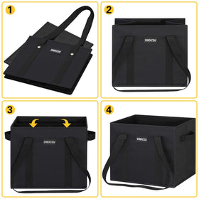 DSDCDJ easy-storage bags fold flat when not in use.