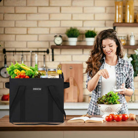 DSDCDJ multi-purpose bags for groceries, mall trips, or markets.