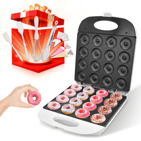 DSP All in One 2-Inch Mini Donut Maker producing bite sized donuts quickly for gatherings