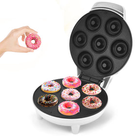 DSP Mini Donut Maker overview, compact countertop design ideal for quick donuts.