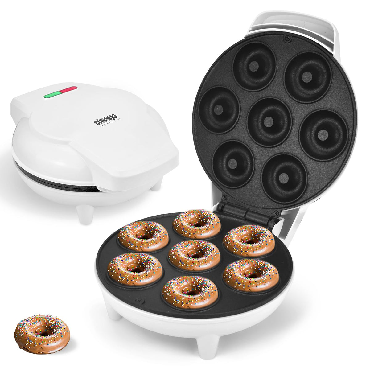 DSP Mini Donut Maker serves fresh donuts for brunch or parties.