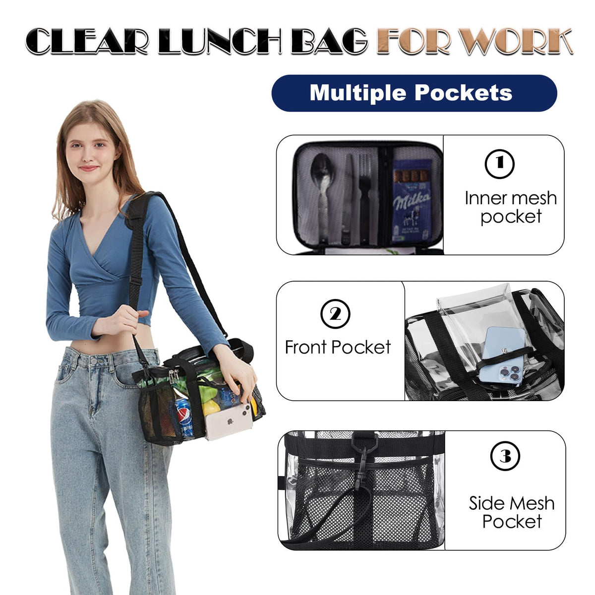 DST Gainbow adjustable strap for comfortable hands-free carrying.