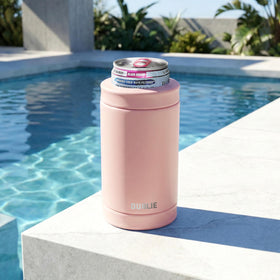 DUALIE fits most car cup holders for on-the-go use.