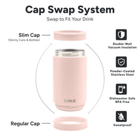 DUALIE sweat-proof design protects hands and surfaces.
