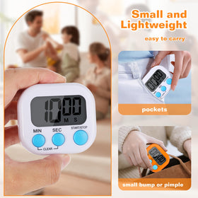 Dualshine timers are versatile for kitchen and classroom use.