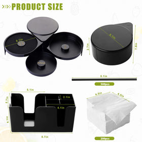 Dualshine Salt Rim Box Close-Up highlights layered design for precise seasoning.