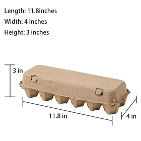 Interior pillars and front clasp protect eggs from breakage during transport.