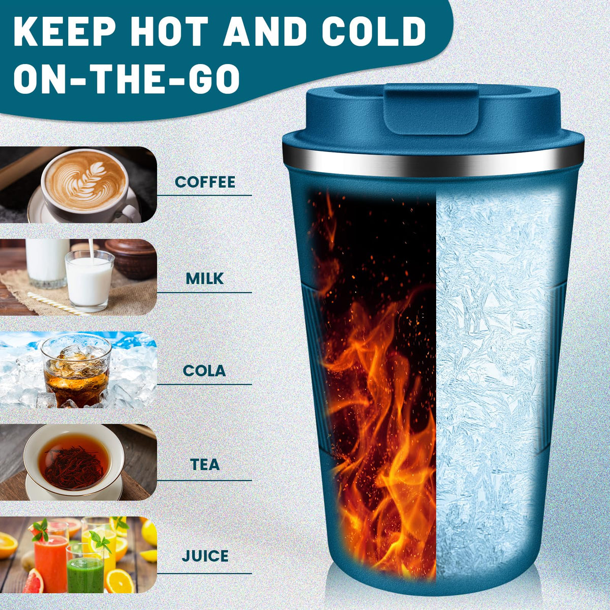 DUBUXW BPA-free food-grade material for safe reusable use
