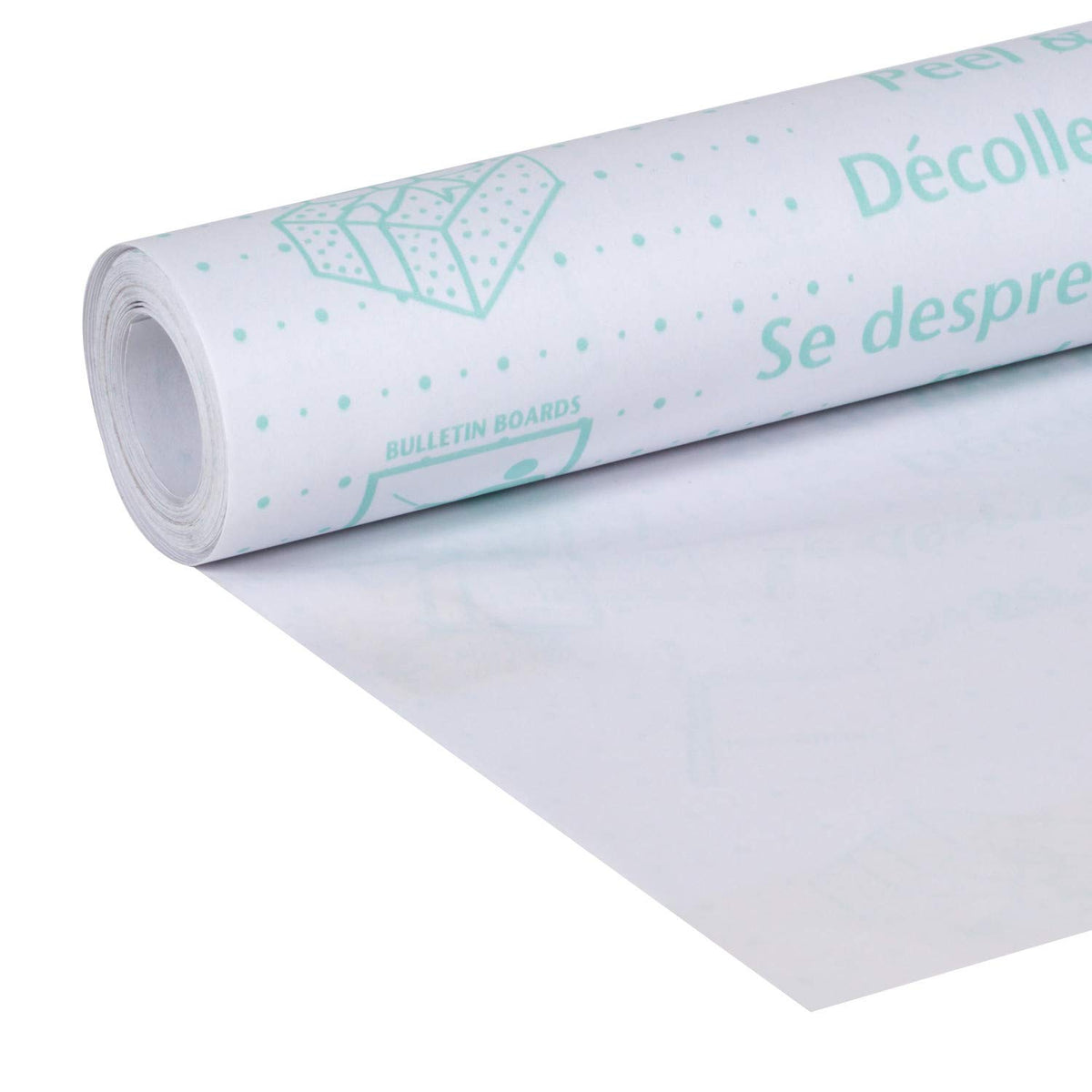 Duck EasyLiner easy-cut guidelines aid precise measurements for straight lines.
