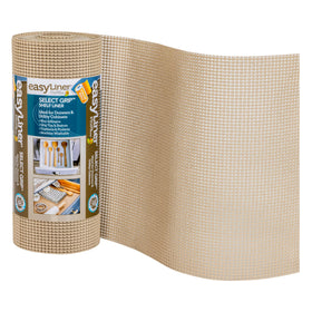 Duck EasyLiner Select Grip unrolled in a drawer shows non-slip protection for contents