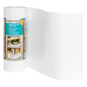 Duck Smooth Top Easyliner cabinet liner with non-slip surface for tidy shelves.